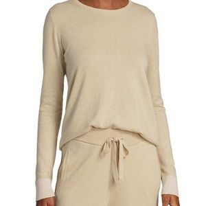 ATM Cotton Cashmere Blend Crew Neck Sweater